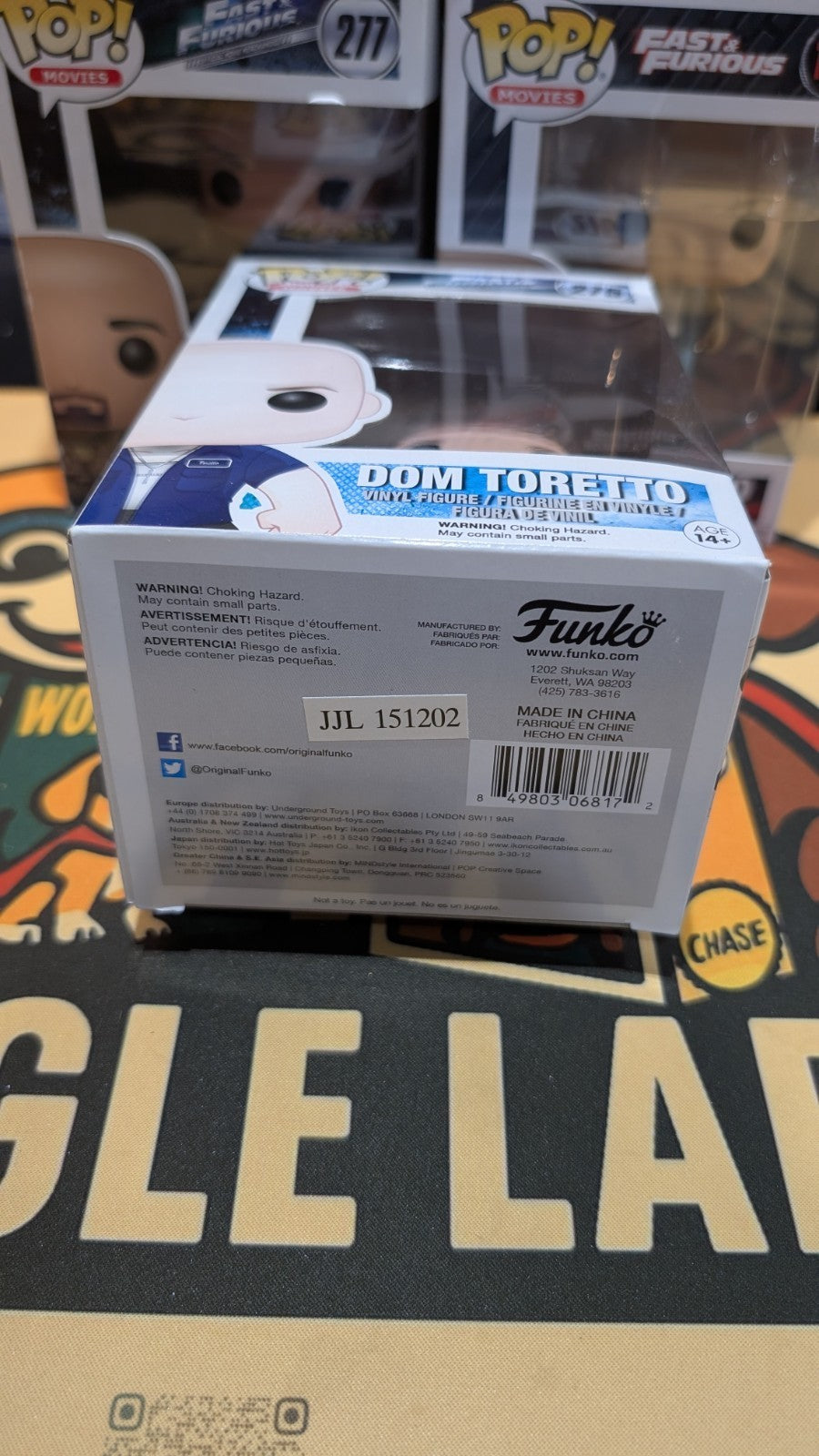 Fast & Furious - Dom Toretto - #275 - Movies - Funko Pop!