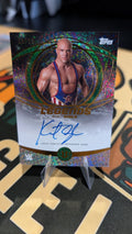 2025 Topps WWE Universe - Kurt Angle Legends Auto /99