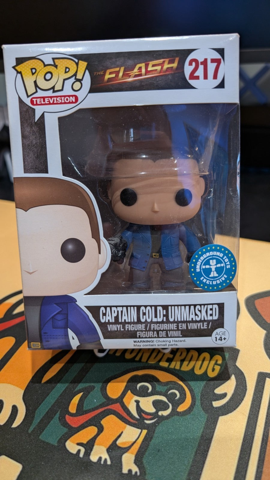 Funko Pop Television The Flash Captain Cold Unmasked 217 Underground Toys