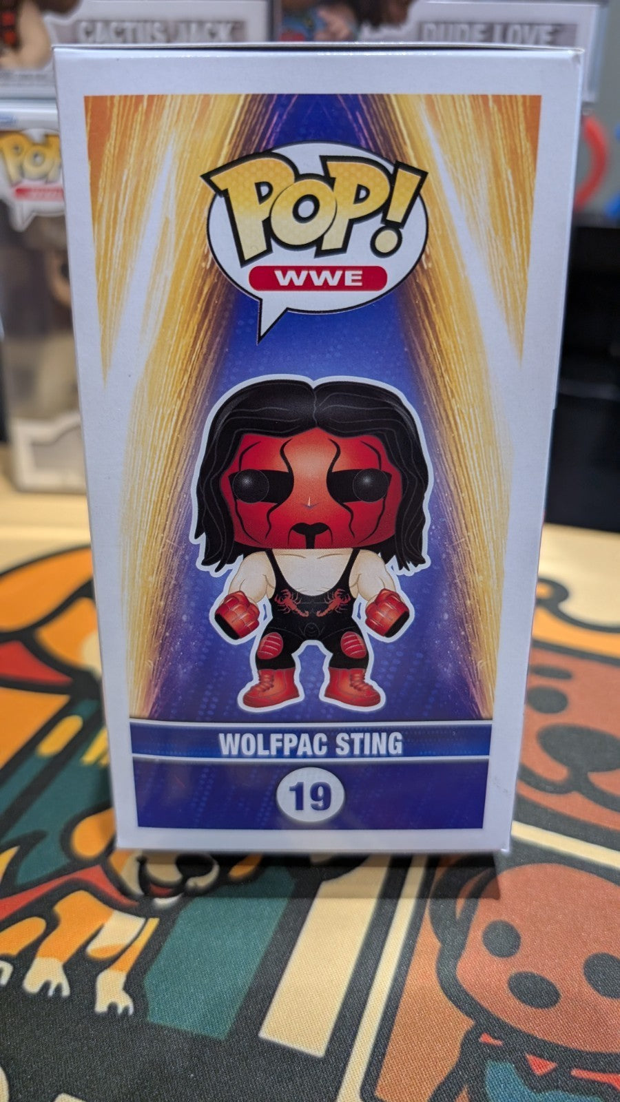 Funko POP! WWE #19: Wolfpac Sting (Underground Exclusive)
