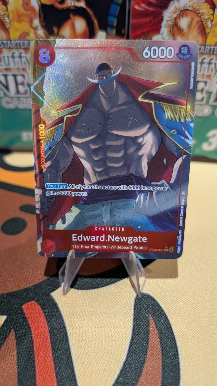 One Piece CCG Edward.Newgate ST30-003 Alt Art - English - MINT