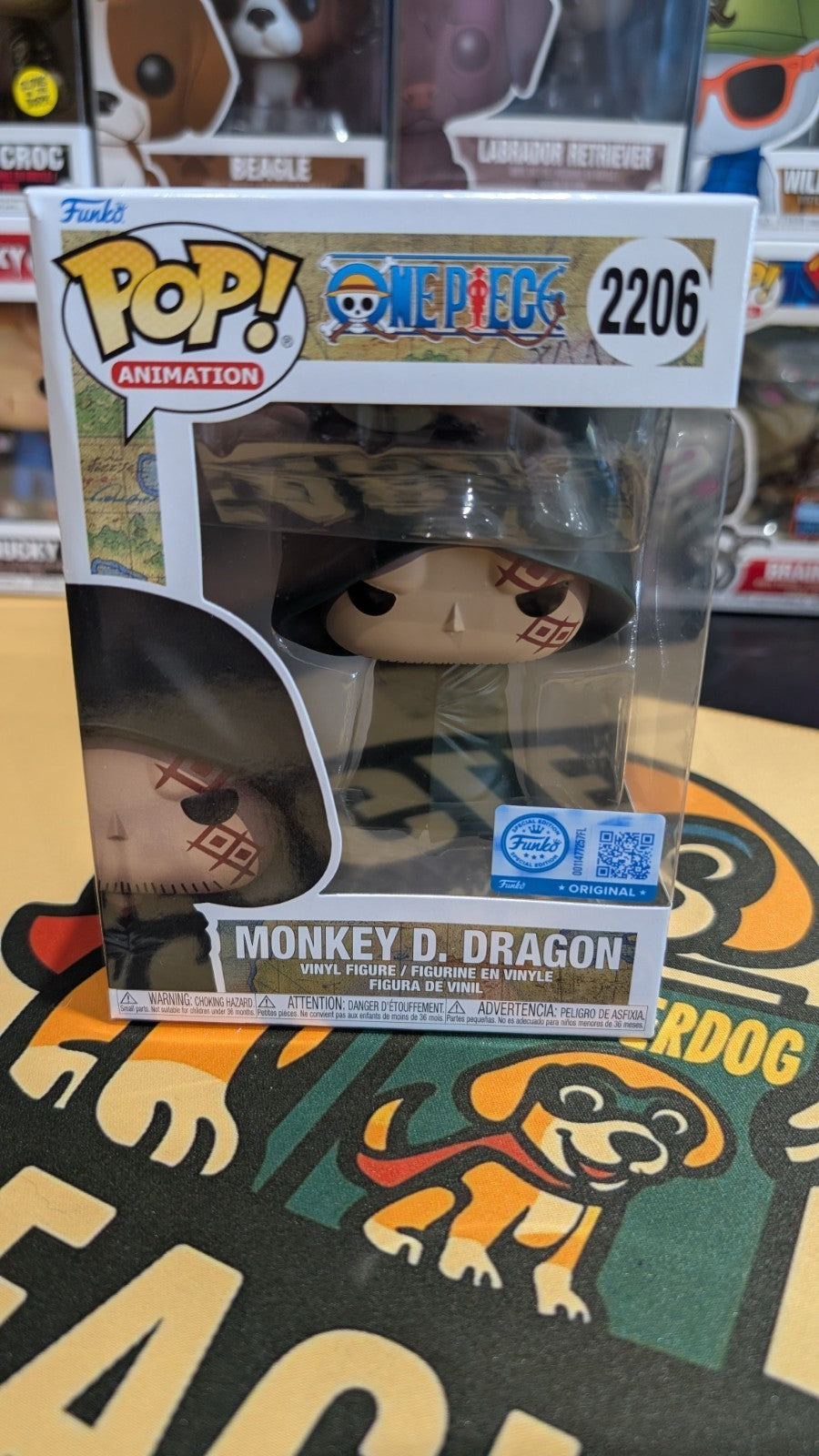 One Piece – Monkey D. Dragon #2206 - Special Edition - Funko Pop! Animation -New