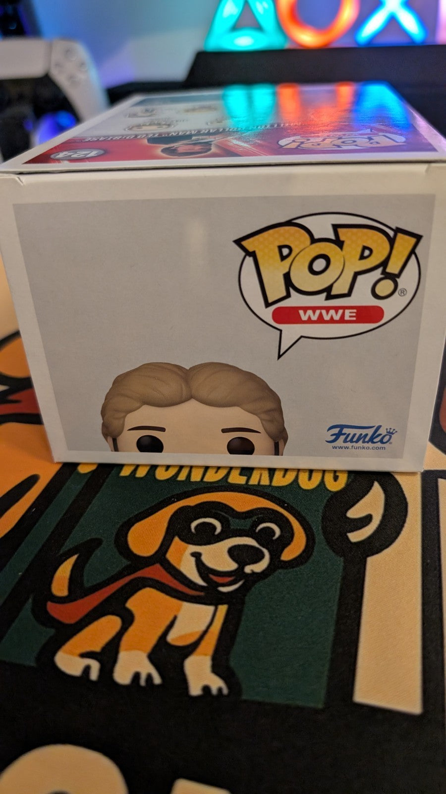Signed WWE Funko Pop Million Dollar Man Ted Dibiase #124 Diamond Chase SWAU COA