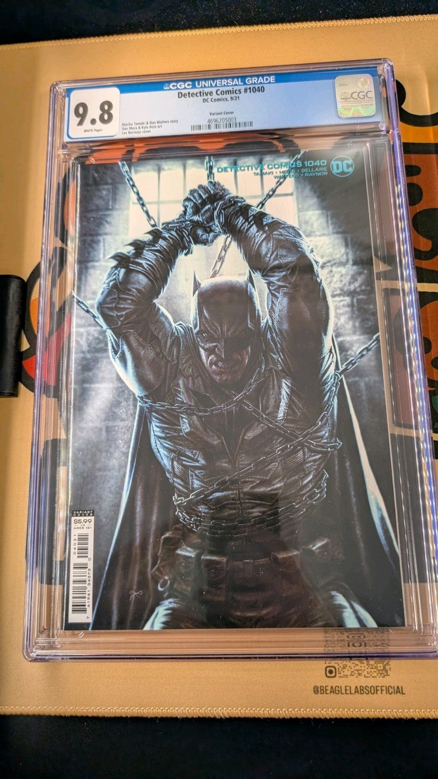 DETECTIVE COMICS #1040  BATMAN (LEE BERMEJO VARIANT) COMIC ~ CGC GRADED 9.8 NM/M
