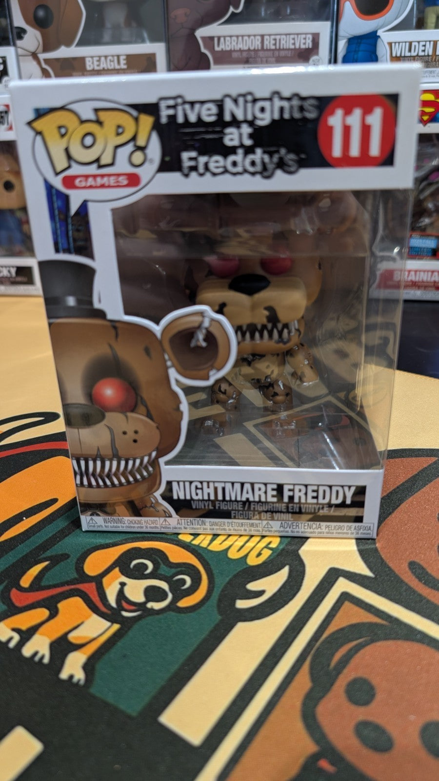 Funko POP Five Nights at Freddy's FNAF Nightmare Freddy #111