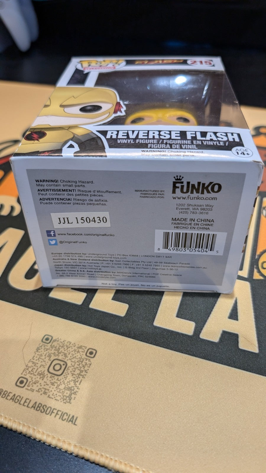 Funko Pop Television: The Flash Reverse Flash Vinyl Figure #215