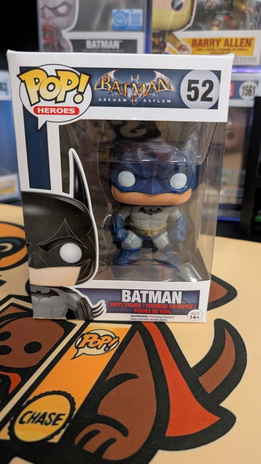 Funko Pop Batman Arkham Asylum Batman (Blue) #52