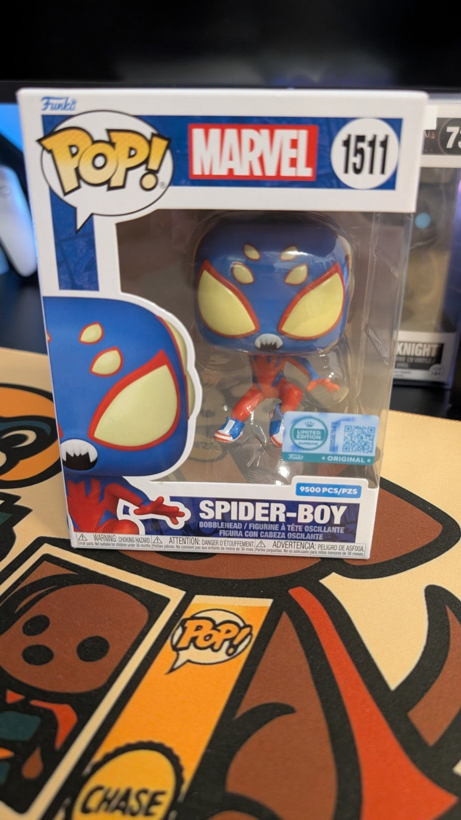 Funko Pop! Marvel Spider-Man Spider-Boy #1511 Forbidden Planet Exclusive