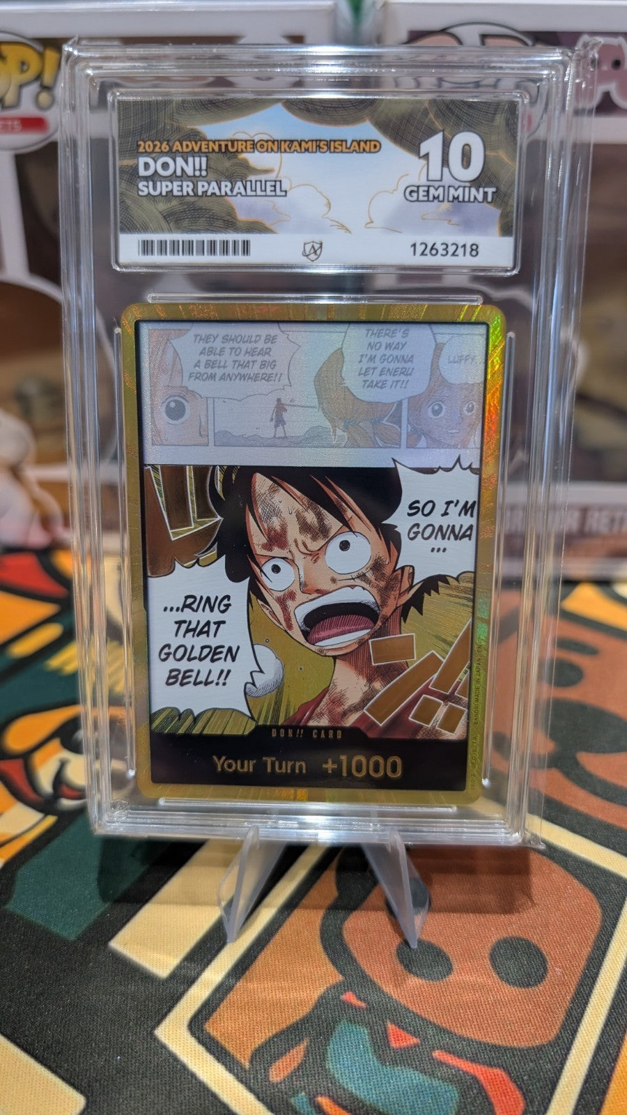 One Piece Gold Don Monkey D Luffy Ace 10 Kami Island OP15