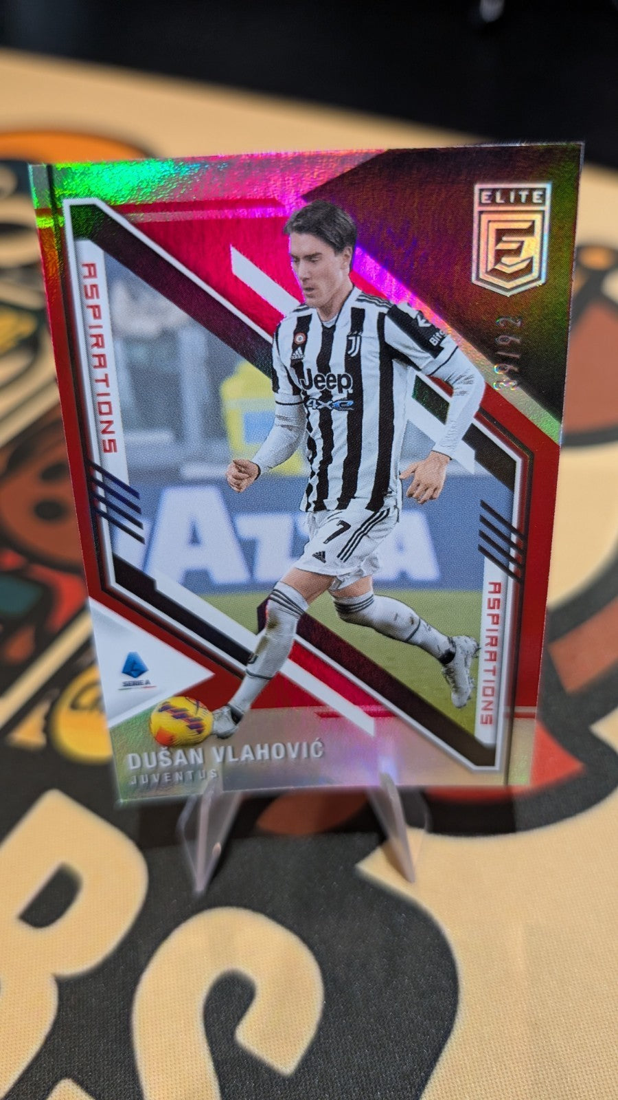 Panini DONRUSS ELITE Serie A 2021-22 Blue Parallel 39/92 Dusan Vlahovic Juventus