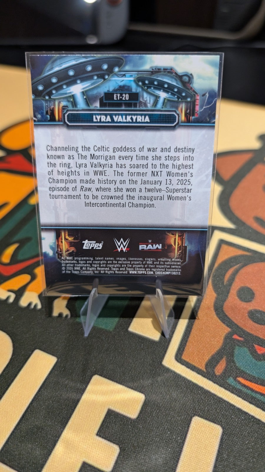 Lyra Valkyria 2026 Topps Chrome Cosmic WWE Extraterrestrial Talent #ET-20