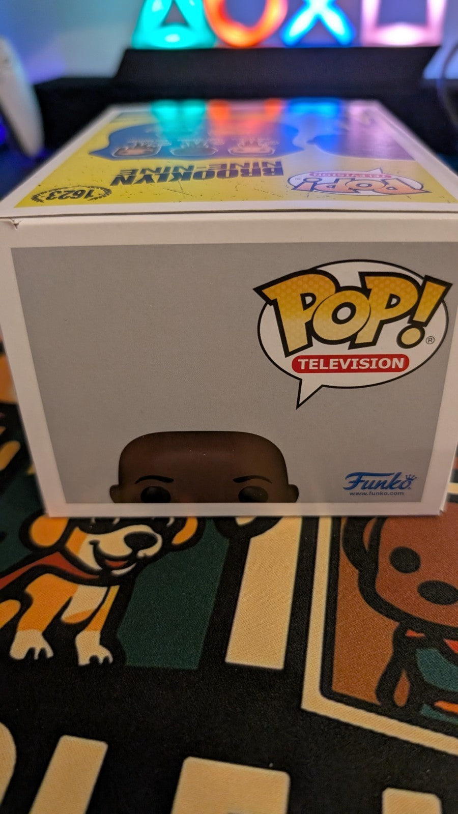 Funko Pop! Brooklyn Nine-Nine Terry Jeffords Signed By Terry Crews PSA COA #1623