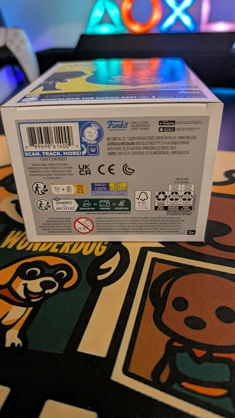 Funko Pop! Brooklyn Nine-Nine Terry Jeffords Signed By Terry Crews PSA COA #1623