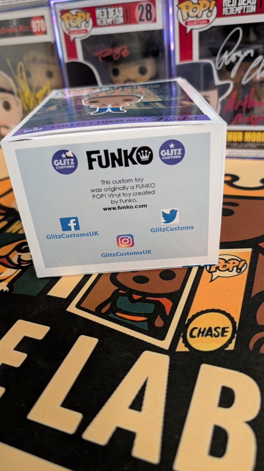 Nadji Jeter Signed Custom Funko Pop The Last Of Us Sam SWAU with Quote