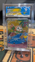 Ace Graded 9 Rowlet 043 First Partner Illustration Promo Series 2 Mint Pokemon