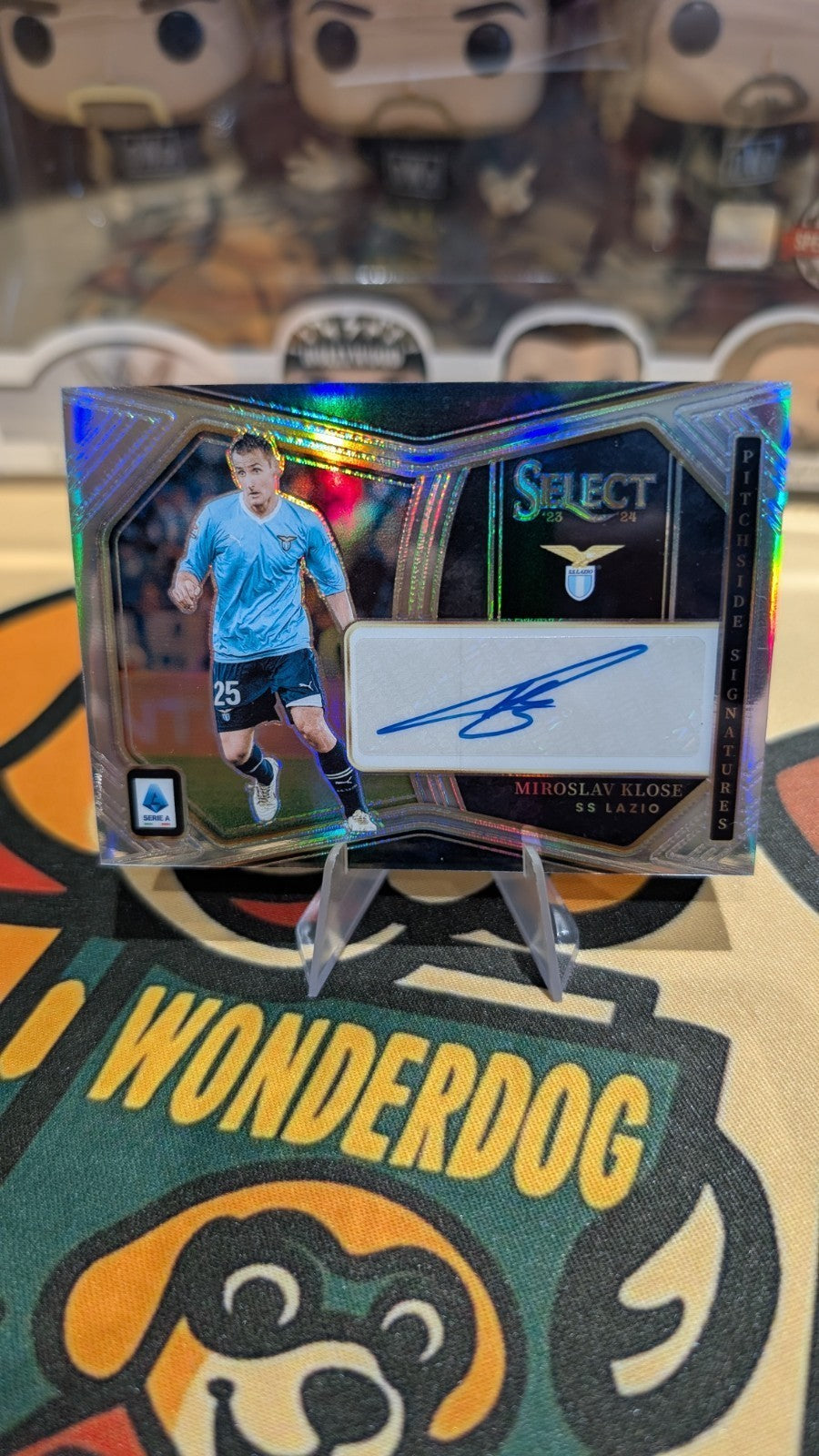 2023-24 Panini Select Serie A Pitchside Signatures Miroslav Klose Autograph