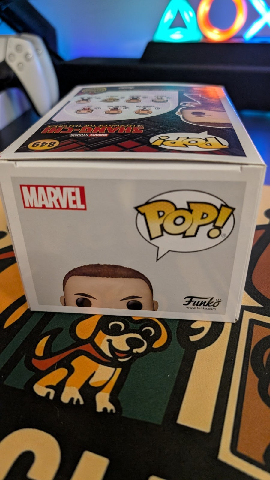 Florian Munteanu Signed Funko Pop BECKETT Witnessed Razor Fist Shang Chi Marvel