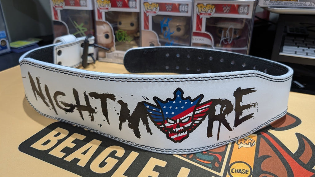 Cody Rhodes Signed Weightlifting Belt WWE With JSA COA - American Nightmare