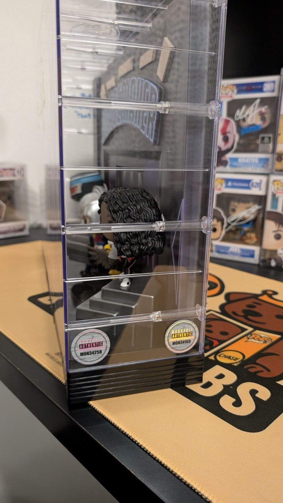 Signed Peacemaker Introduction Funko Pop Vigilante John Cena Freddie Stroma COA