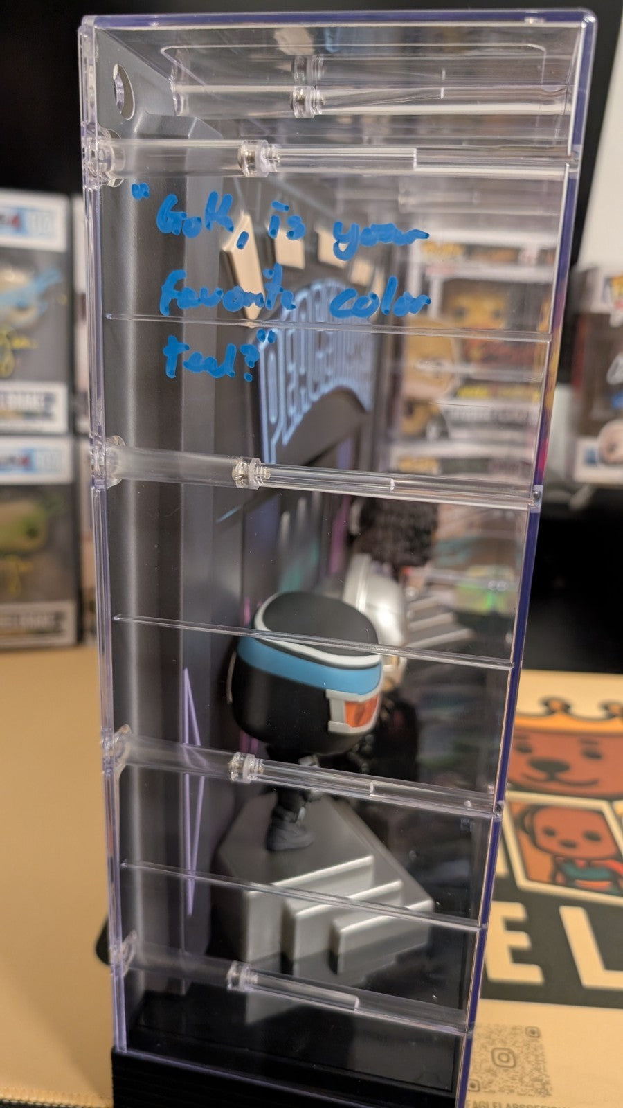 Signed Peacemaker Introduction Funko Pop Vigilante John Cena Freddie Stroma COA