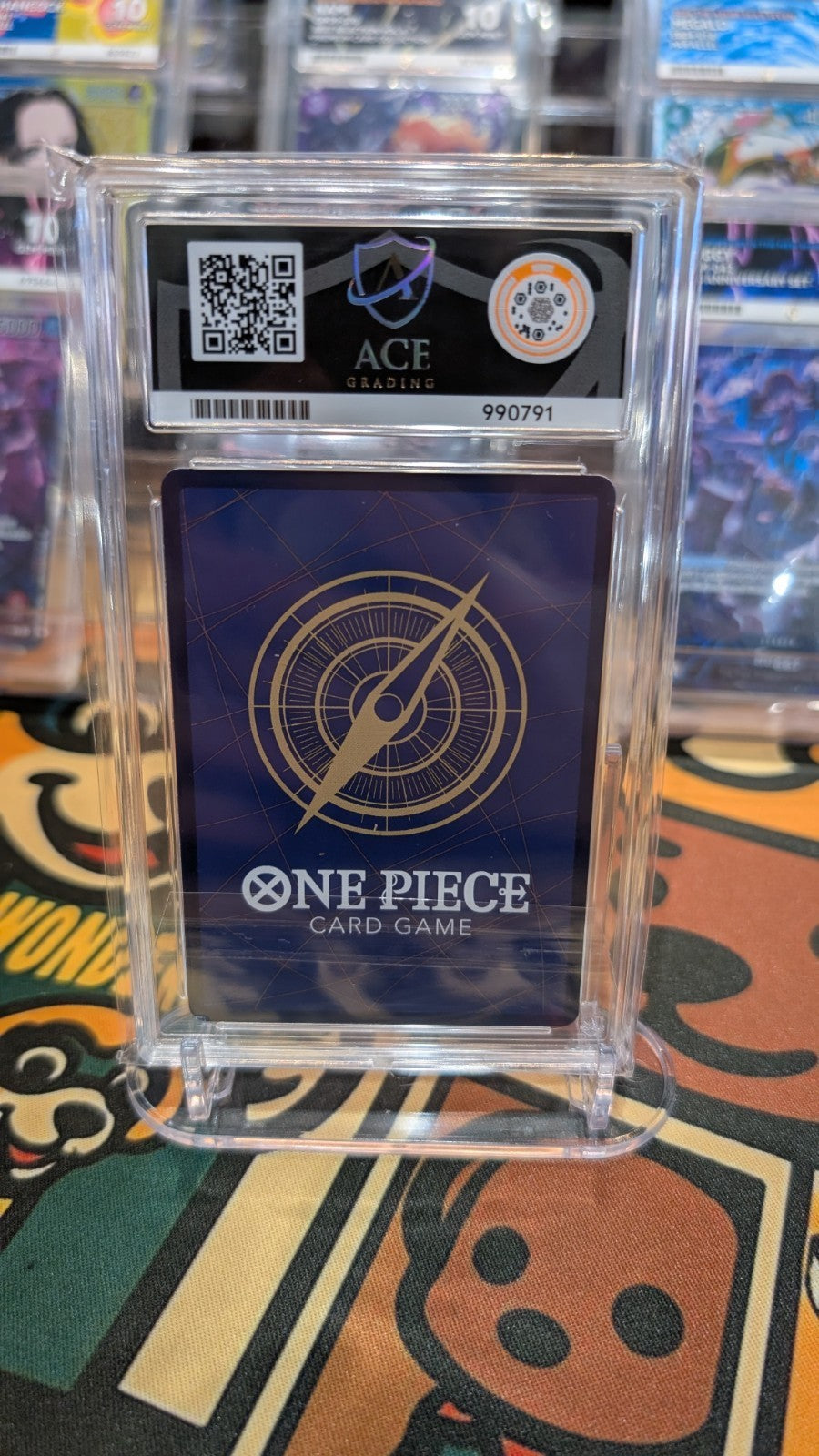 2024 One Piece SABO 500 Years in the Future #OP07-118 SEC GEM MINT ACE 10
