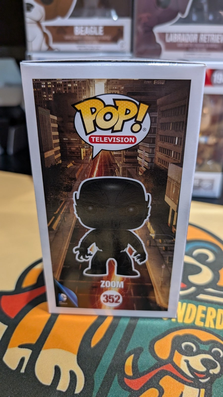 Tony Todd Signed The Flash Zoom 352 Funko Autograph OC Celebrity Marketing COA