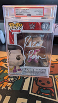 Funko Pop! WWE Razor Ramon #47 Signed with PSA COA and Encapsulation