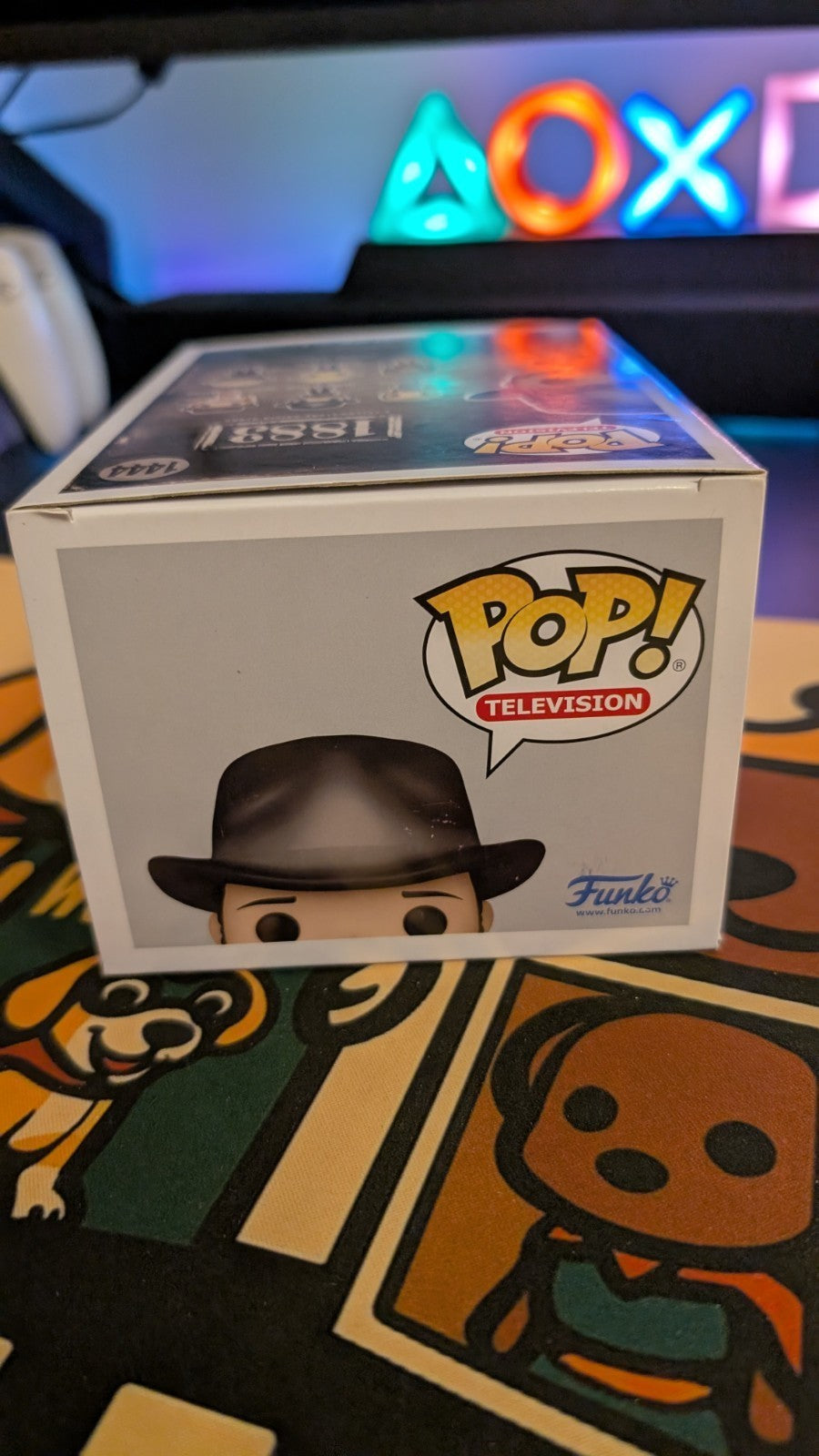 Tim McGraw Signed Yellowstone 1883 Funko Pop 1444 Beckett BAS COA James Dutton