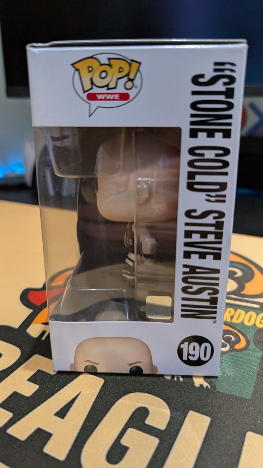 Funko Pop WWE “Stone Cold” Steve Austin #190
