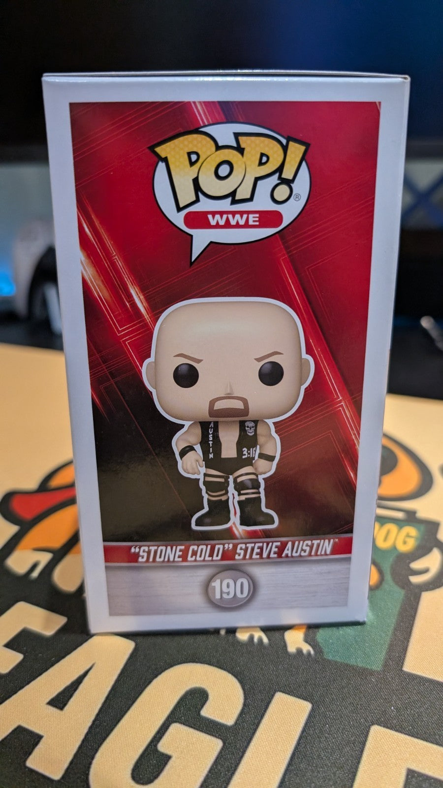 Funko Pop WWE “Stone Cold” Steve Austin #190