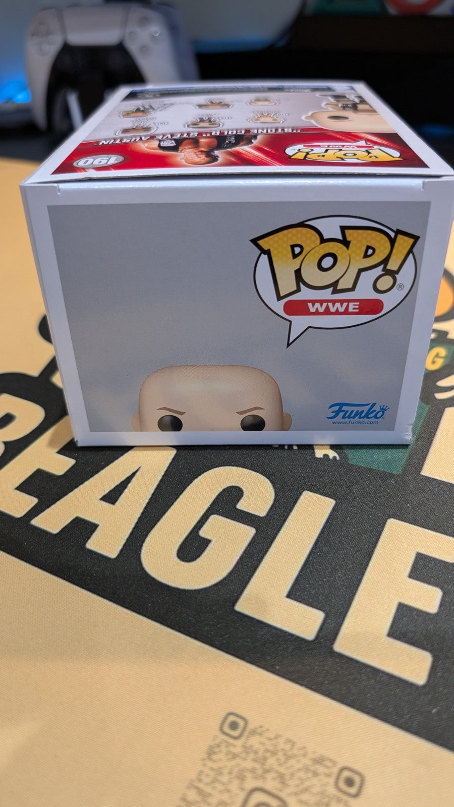 Funko Pop WWE “Stone Cold” Steve Austin #190