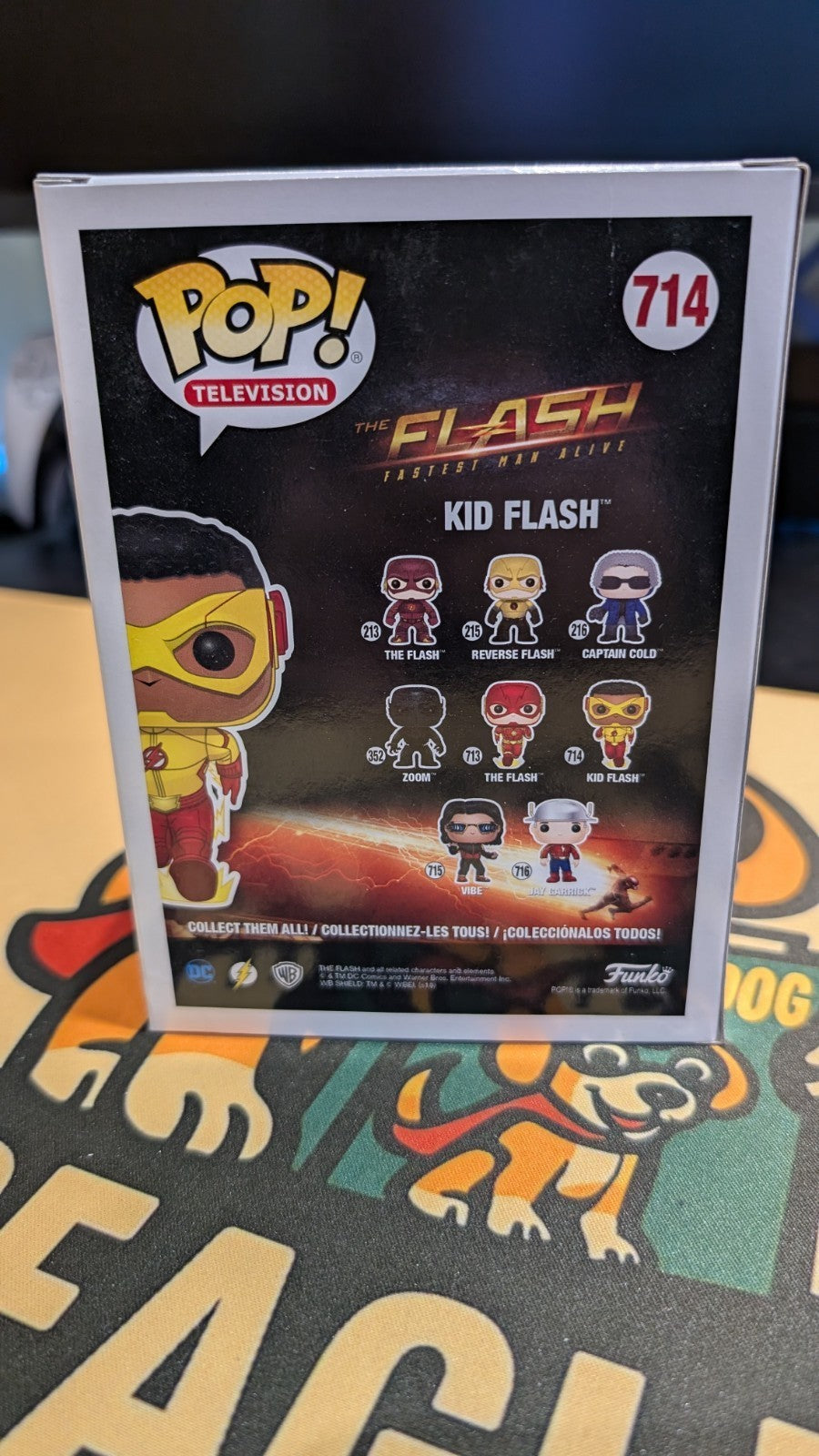 Funko Pop! DC  The Flash: Kid Flash #714 Vinyl Figure