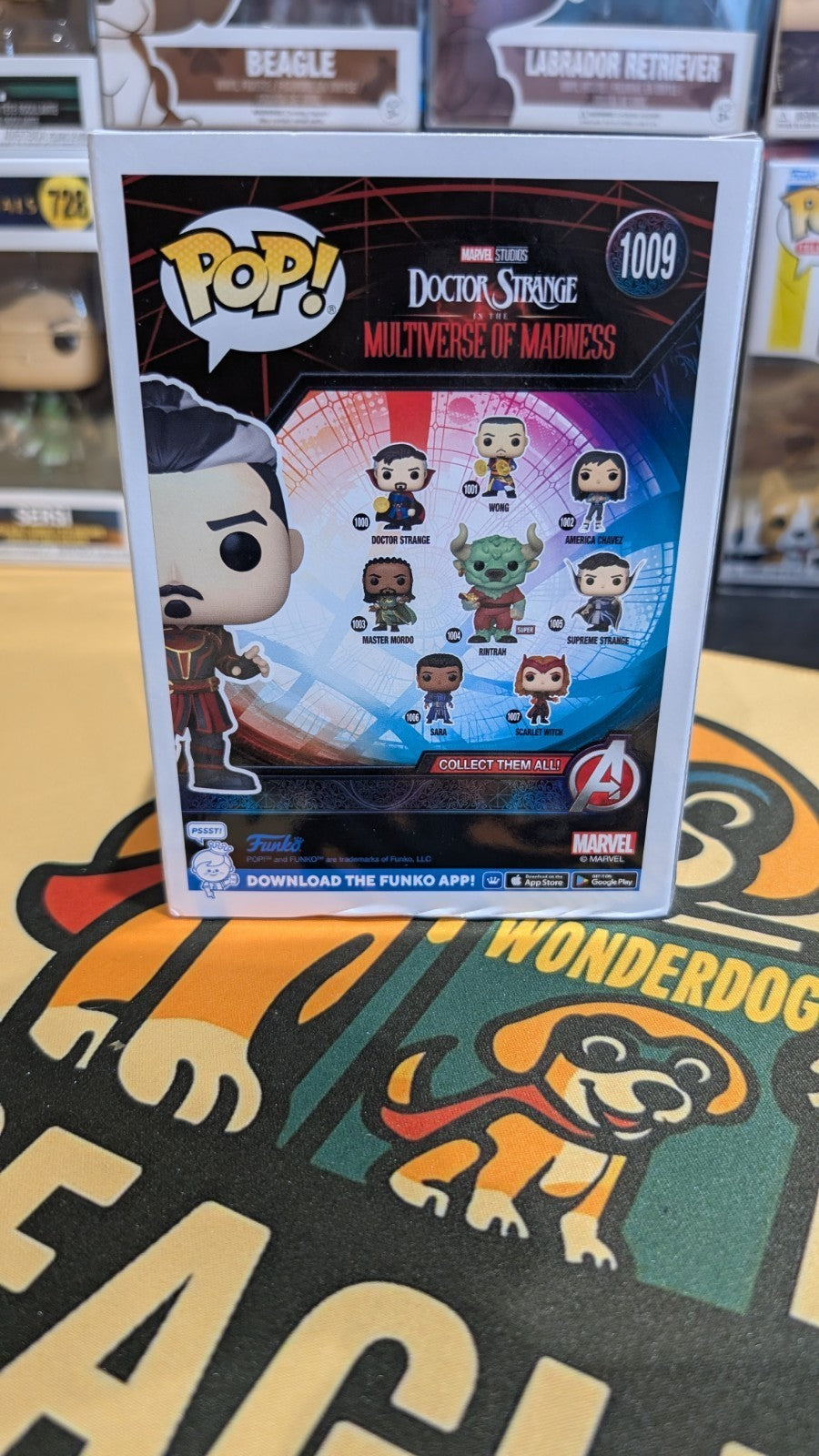 Funko Pop Defender Strange 1009 Doctor Strange Multiverse Special Edition Vinyl