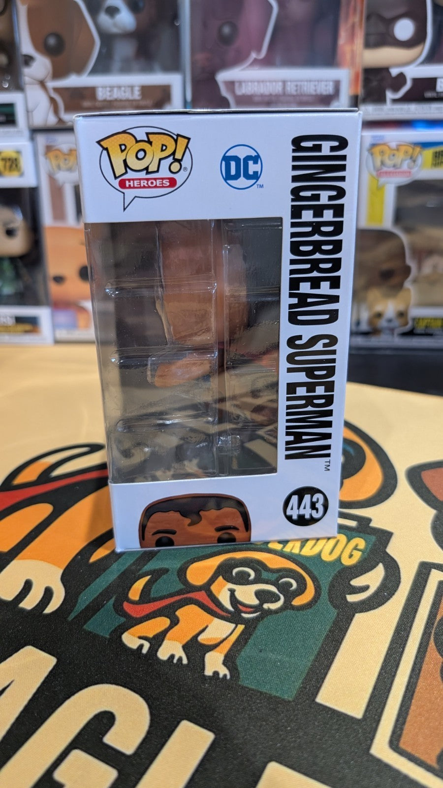 Funko Pop! DC Super Heroes Gingerbread Superman #443