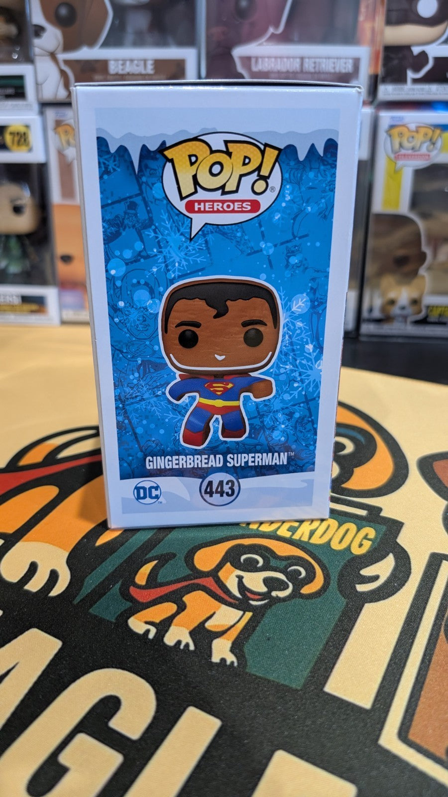 Funko Pop! DC Super Heroes Gingerbread Superman #443