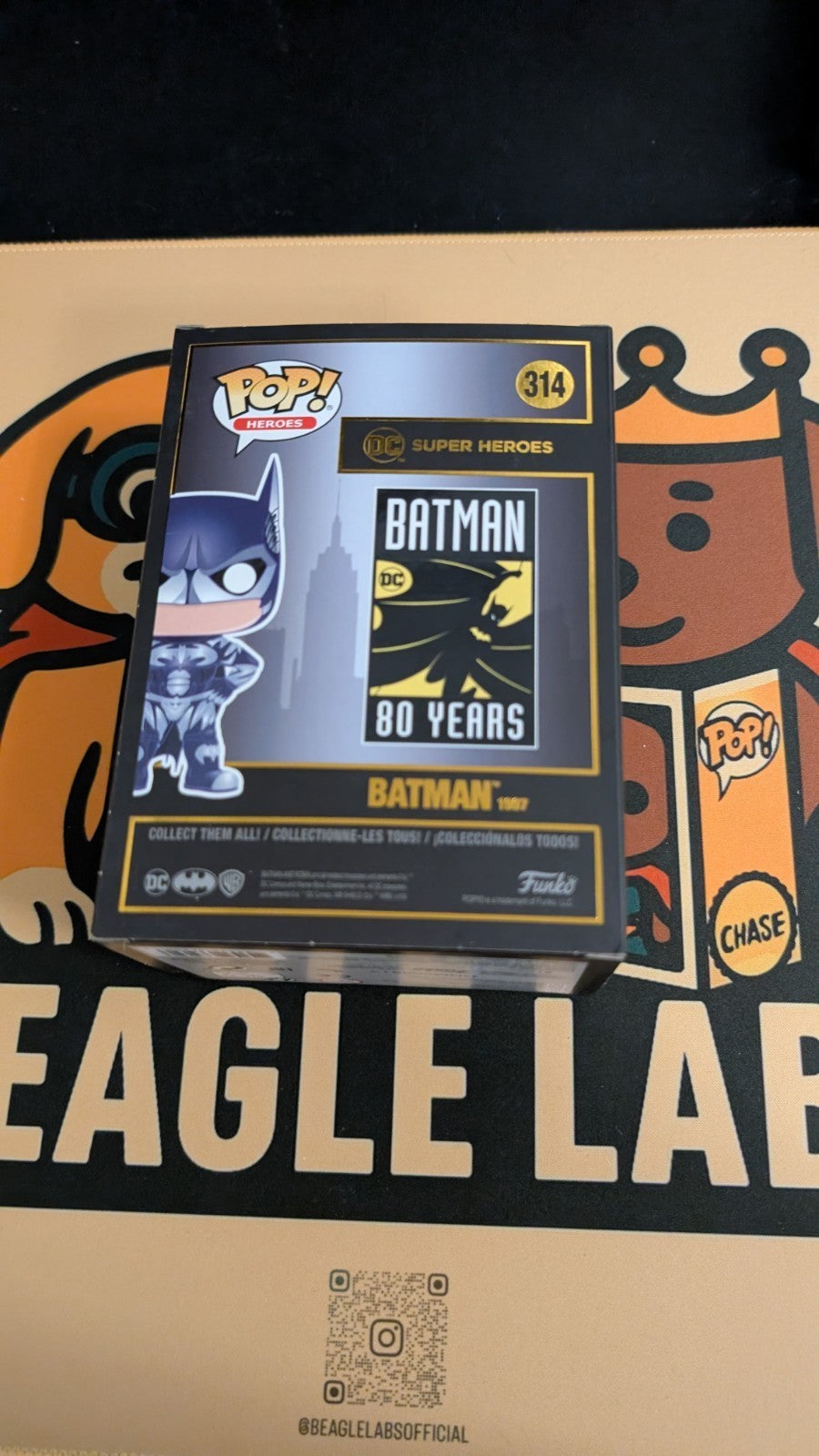 George Clooney Signed Batman 1997 Funko Pop! 314 Autograph Beckett Marvel DC