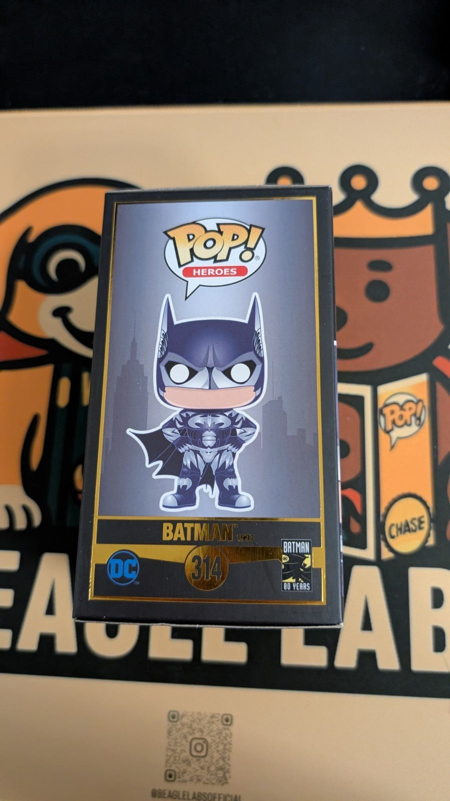 George Clooney Signed Batman 1997 Funko Pop! 314 Autograph Beckett Marvel DC