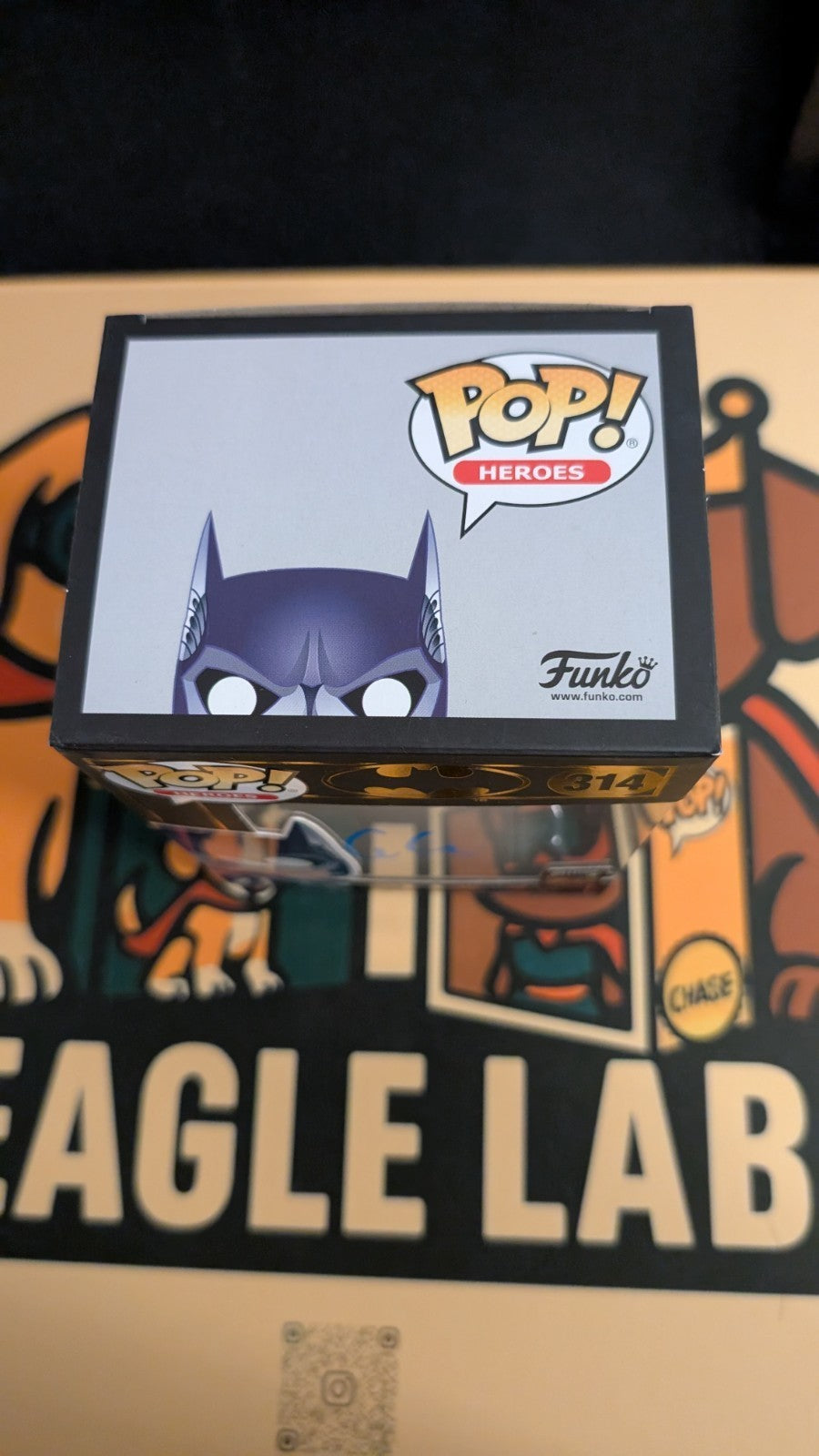 George Clooney Signed Batman 1997 Funko Pop! 314 Autograph Beckett Marvel DC