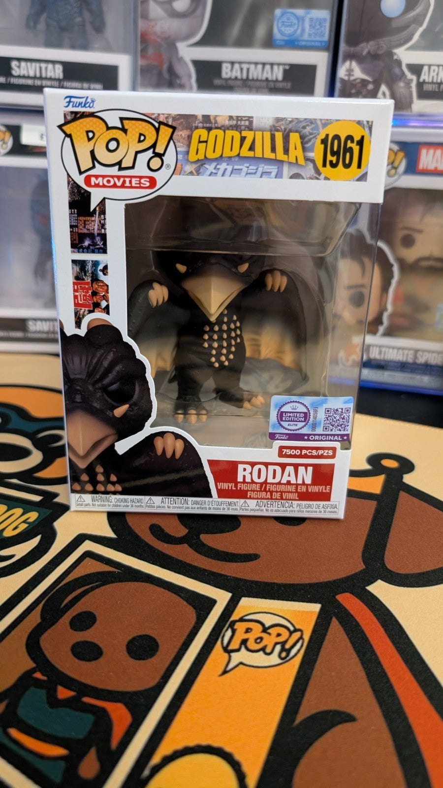 Funko Pop - Rodan - Godzilla - Elite Limited Edition 7500PCS - #1961