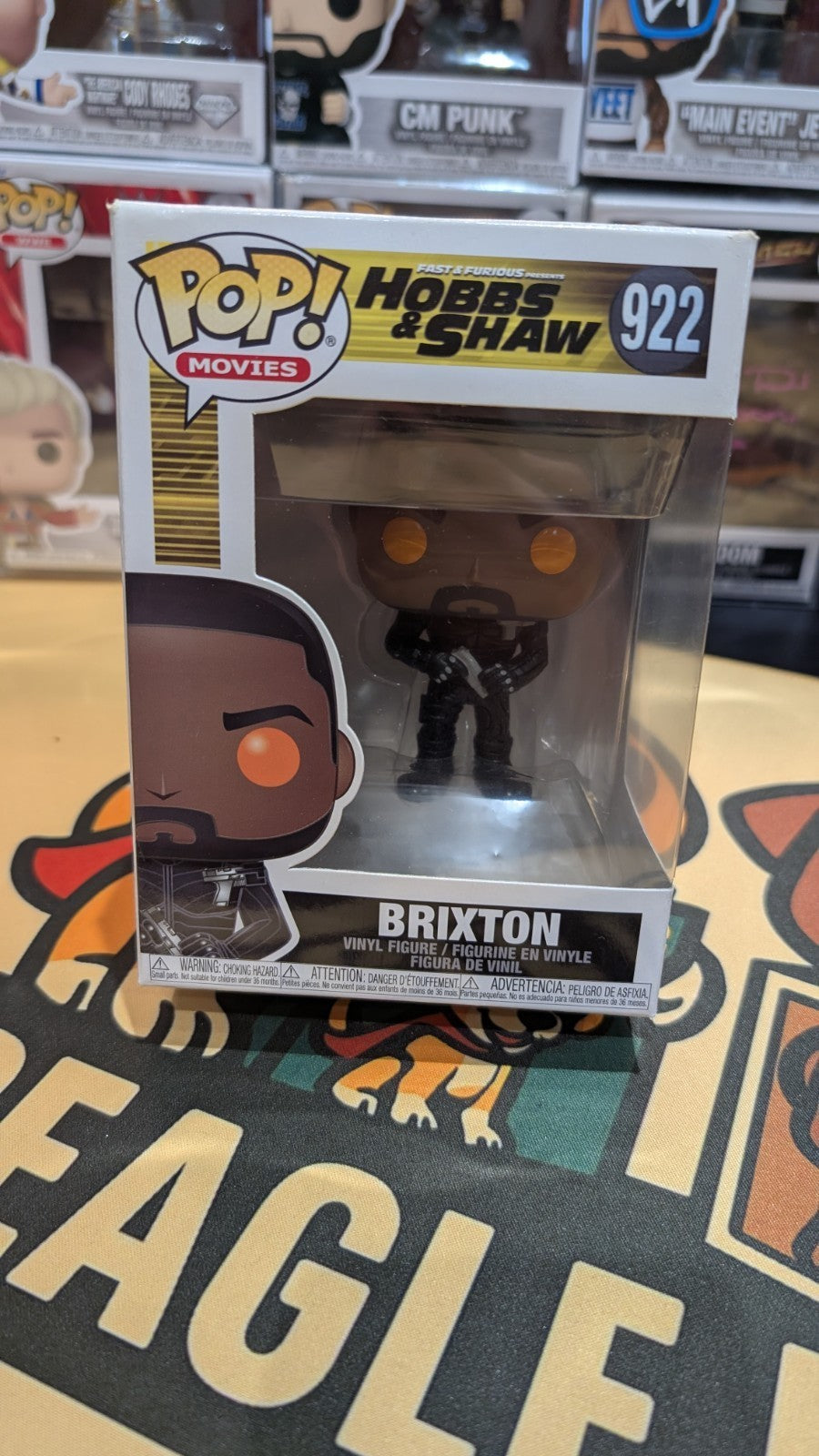 Fast And Furious ‘Hobbs And Shaw’ Funko Pop - Brixton #922