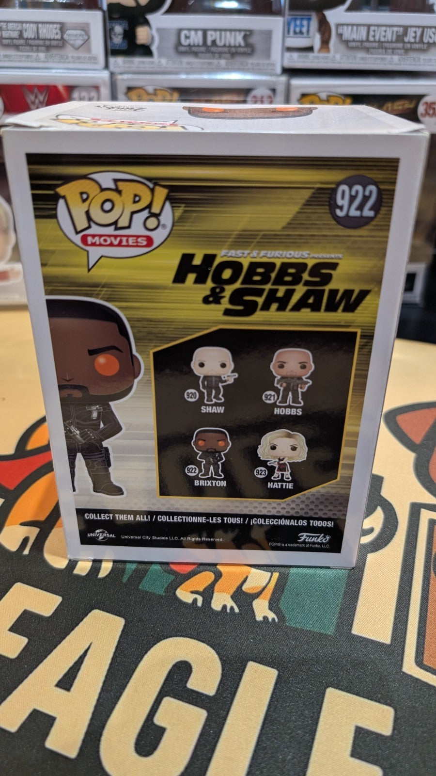 Fast And Furious ‘Hobbs And Shaw’ Funko Pop - Brixton #922