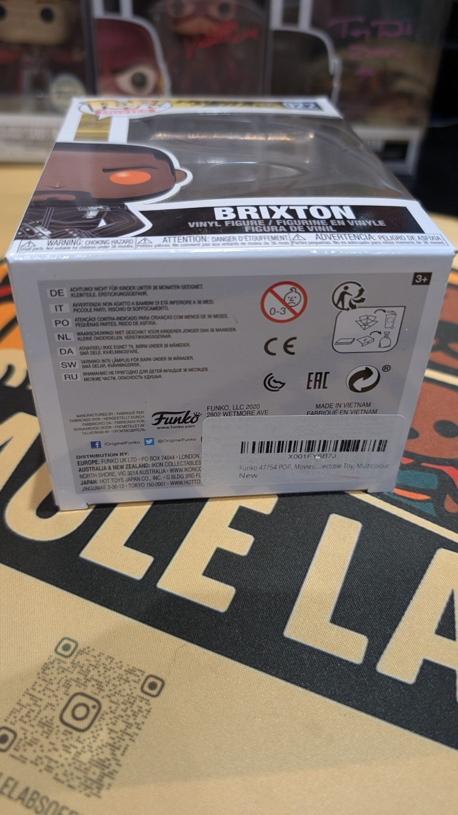 Fast And Furious ‘Hobbs And Shaw’ Funko Pop - Brixton #922