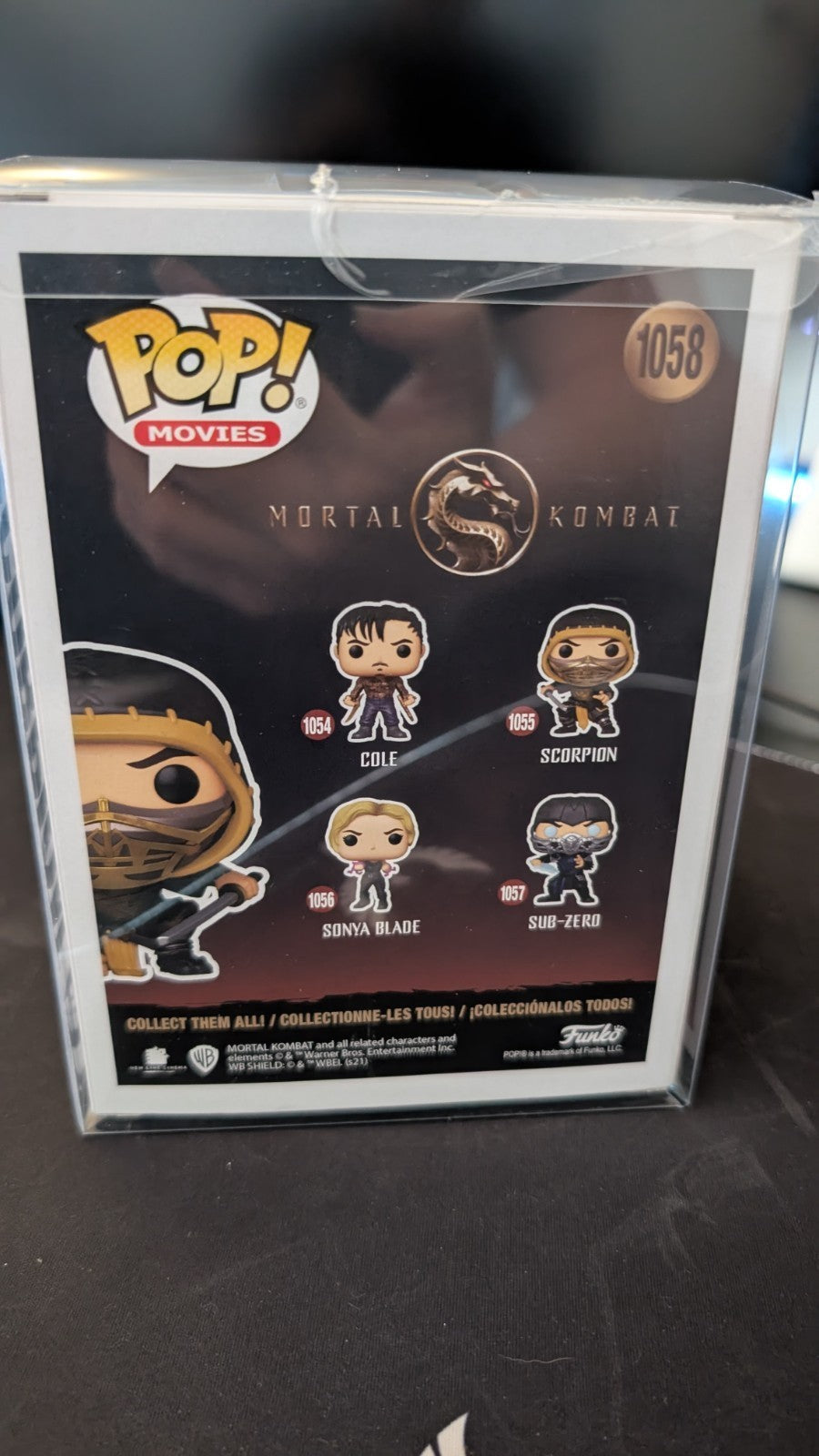 Funko Pop! Scorpion #1058 Special Edition - Movies - Mortal Kombat