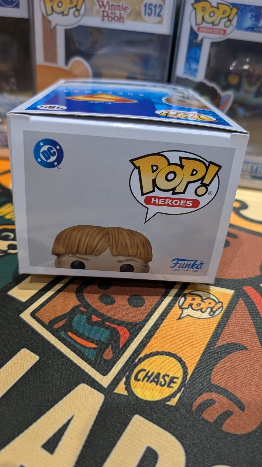 DC Superman Guy Gardner #585 Signed By Nathan Fillion Funko Pop Beckett SWAU COA