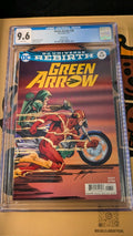 CGC GRADED 9.6 - DC COMICS GREEN ARROW DC UNIVERSE REBIRTH #26 THE FLASH