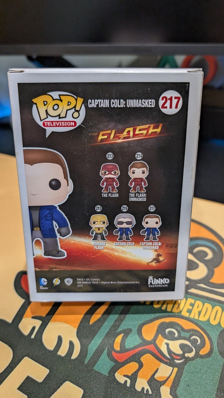 Funko Pop Television The Flash Captain Cold Unmasked 217 Entertainment Earth