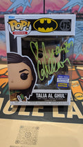 Marion Cotillard SIGNED Talia Al Ghul Funko Pop! #475 Batman  SWAU & ACOA