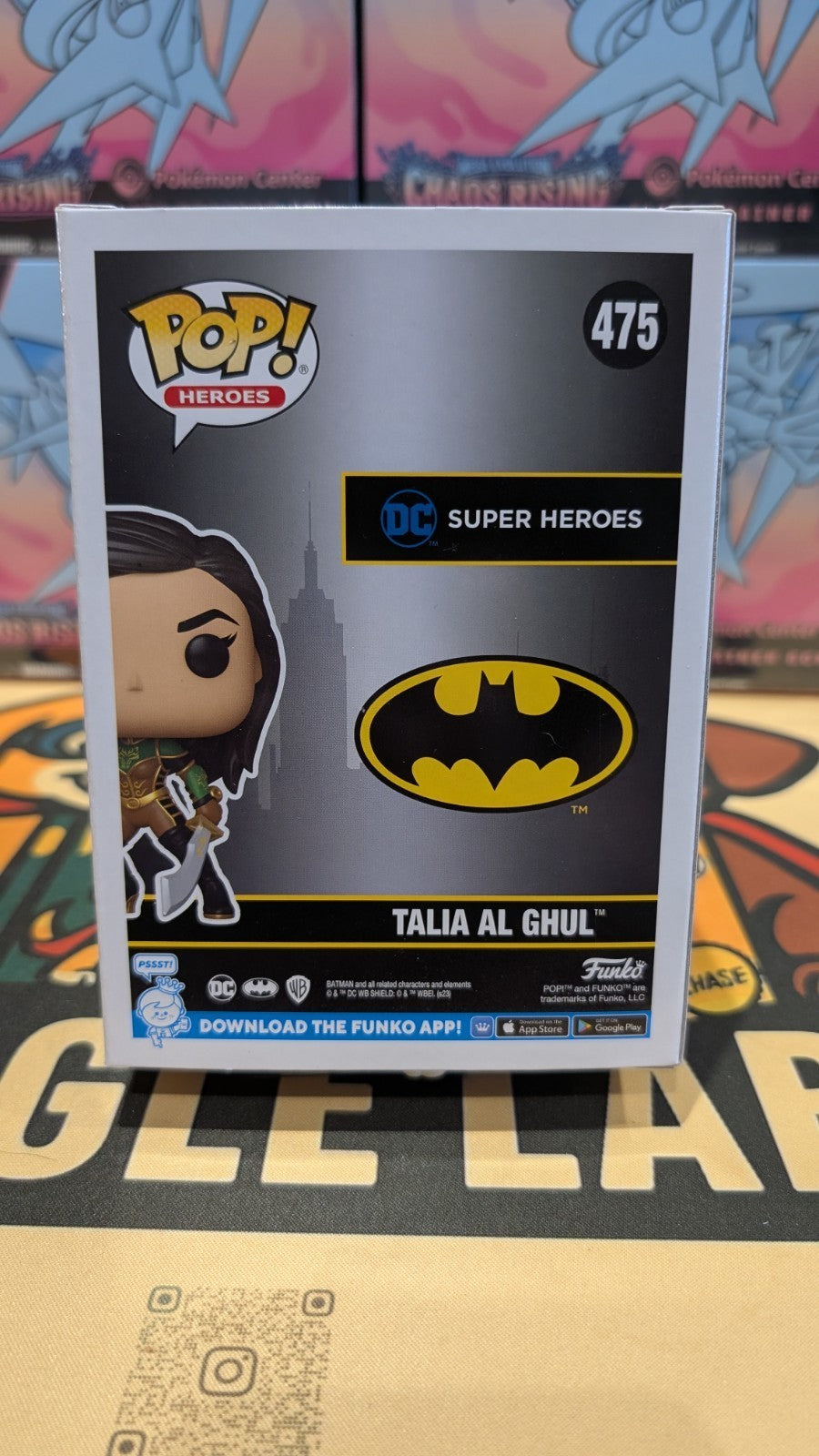 Marion Cotillard SIGNED Talia Al Ghul Funko Pop! #475 Batman  SWAU & ACOA