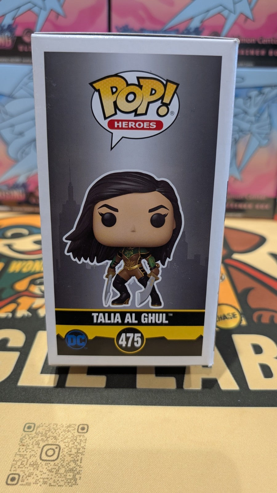 Marion Cotillard SIGNED Talia Al Ghul Funko Pop! #475 Batman  SWAU & ACOA