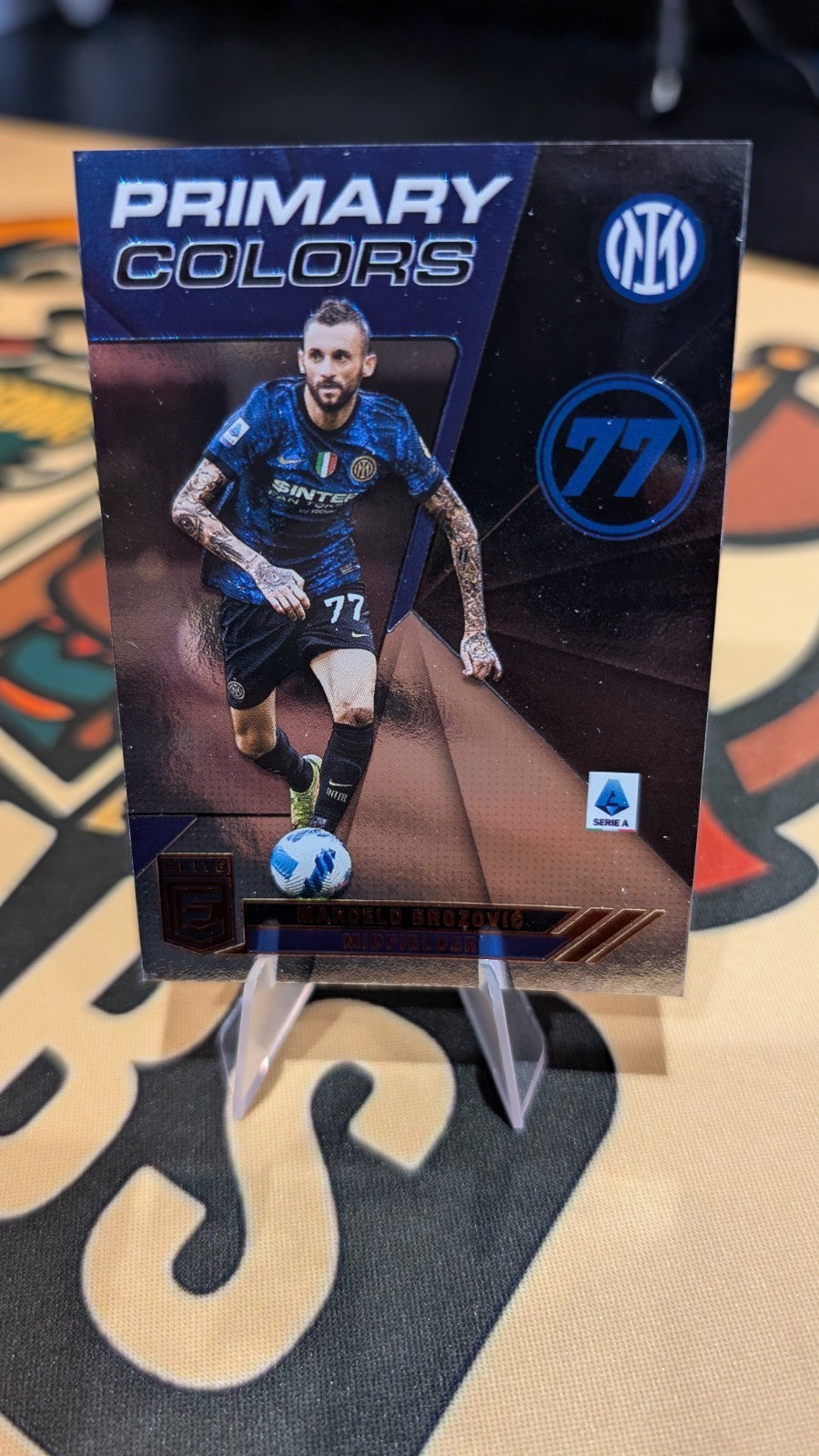 Panini Elite Donruss 2021-22 Serie A #9 Marcelo Brozovic Primary Colors